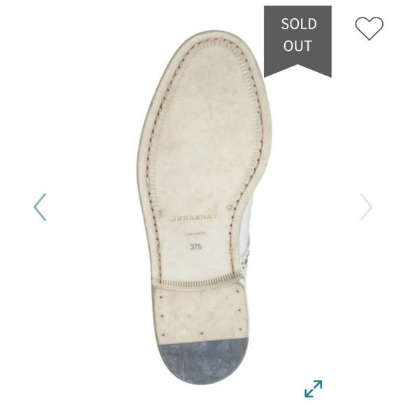 NWT Burberry Rayford Studded Oxford - Picture 5 of 10